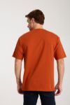 4710 Model Oversize Bisiklet Yaka T-shirt resmi