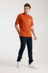 4710 Model Oversize Bisiklet Yaka T-shirt resmi