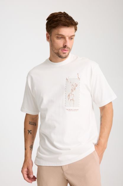 4712 Model Bisiklet Yaka T-shirt resmi