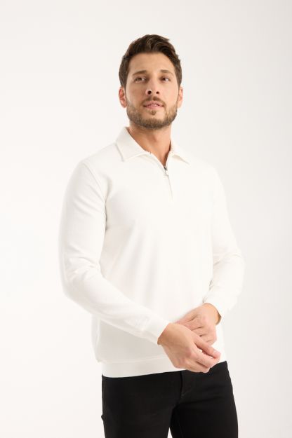 745 Model Yakası Fermuarlı Sweat resmi