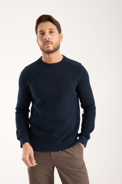 668 Model Baskılı Sweat resmi