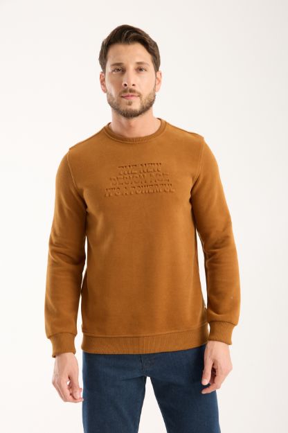 668 Model Baskılı Sweat resmi