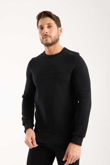 668 Model Baskılı Sweat resmi