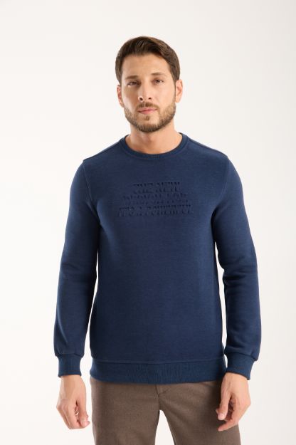 668 Model Baskılı Sweat resmi
