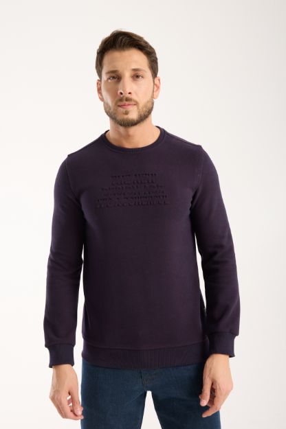 668 Model Baskılı Sweat resmi