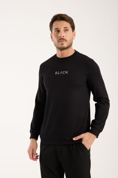 760 Model Bisiklet Yaka Sweat resmi