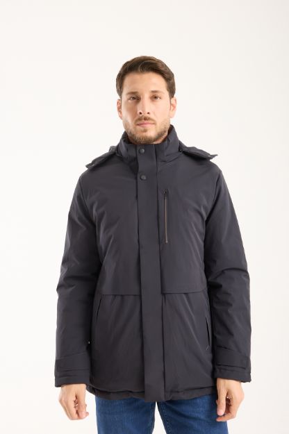 4840 Model Kapşonlu Mont resmi