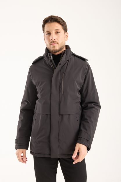 4840 Model Kapşonlu Mont resmi