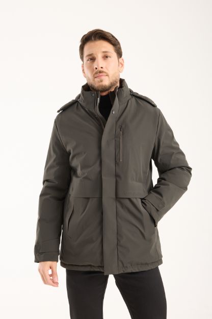 4840 Model Kapşonlu Mont resmi