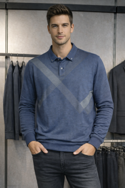 423 Model Battal Polo Yaka Triko resmi