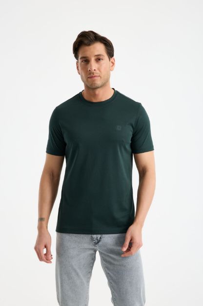 4508 Model Bisiklet Yaka T-shirt resmi