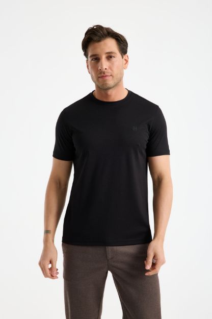 4508 Model Bisiklet Yaka T-shirt resmi