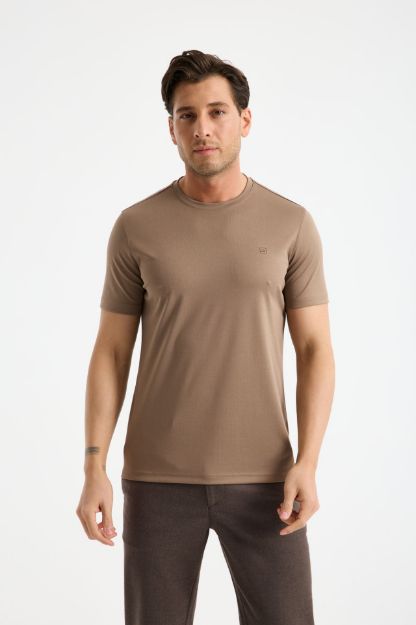 4508 Model Bisiklet Yaka T-shirt resmi