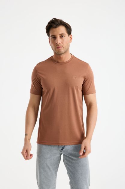 4508 Model Bisiklet Yaka T-shirt resmi