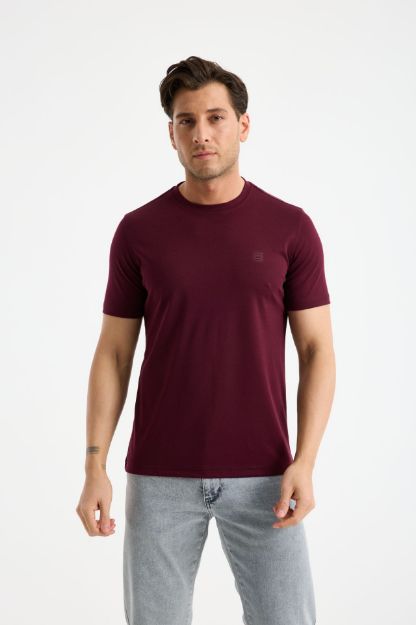 4508 Model Bisiklet Yaka T-shirt resmi