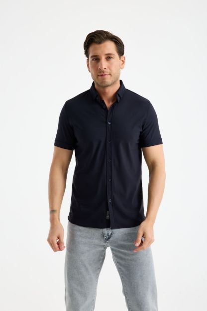 4820 Model Kısa Kollu Gömlek resmi