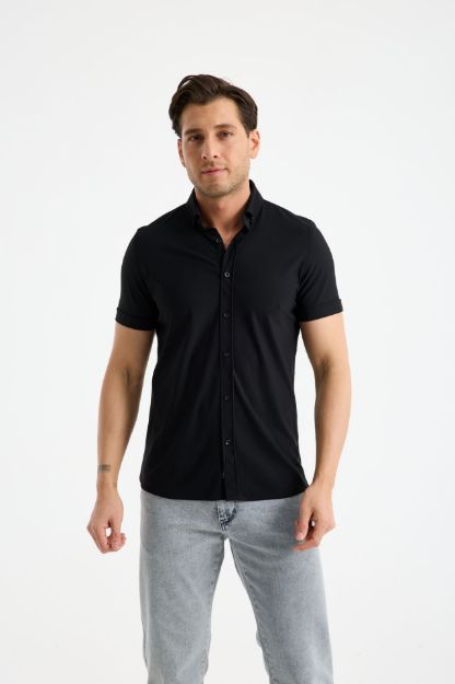 4820 Model Kısa Kollu Gömlek resmi