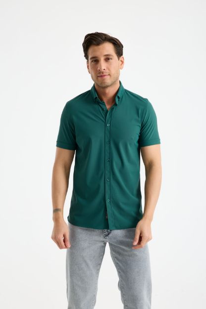 4820 Model Kısa Kollu Gömlek resmi