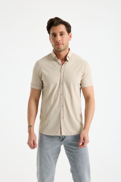 4820 Model Kısa Kollu Gömlek resmi