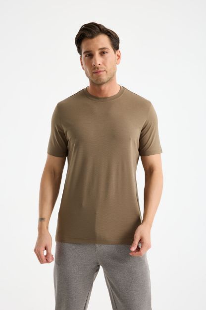 4810 Model Bisiklet Yaka T-shirt resmi