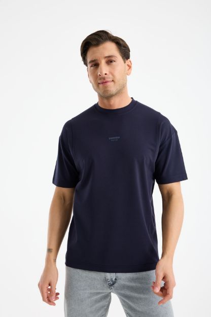 4813 Model Bisiklet Yaka T-shirt resmi