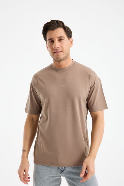 4813 Model Bisiklet Yaka T-shirt resmi