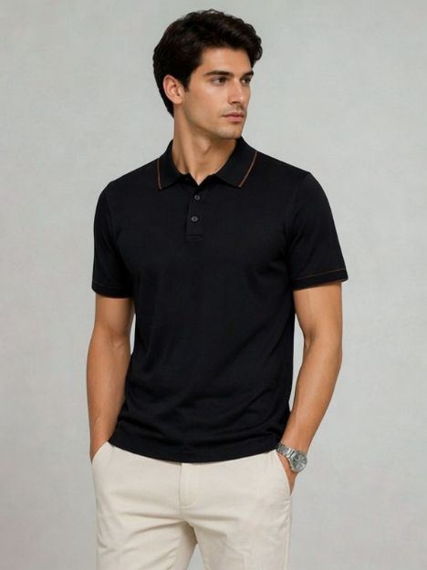 844 Model Polo Yaka Triko T-shirt resmi