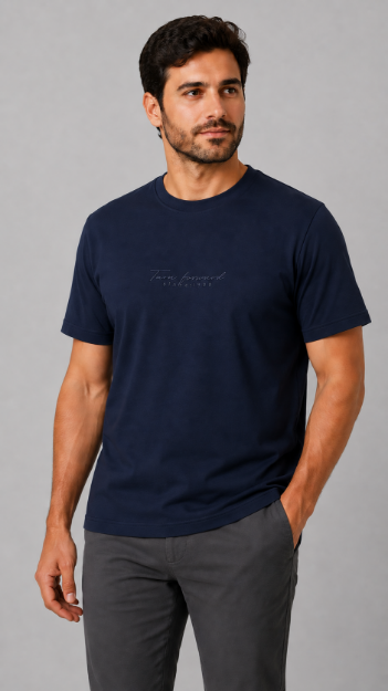 4938 Model Bisiklet Yaka T-shirt resmi