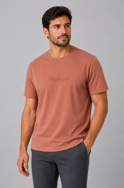 4938 Model Bisiklet Yaka T-shirt resmi