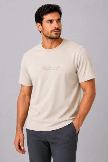 4938 Model Bisiklet Yaka T-shirt resmi