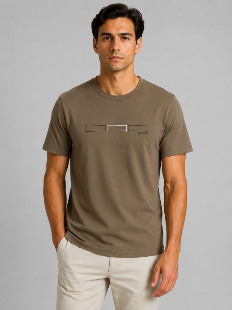 4936 Model Bisiklet Yaka T-shirt resmi
