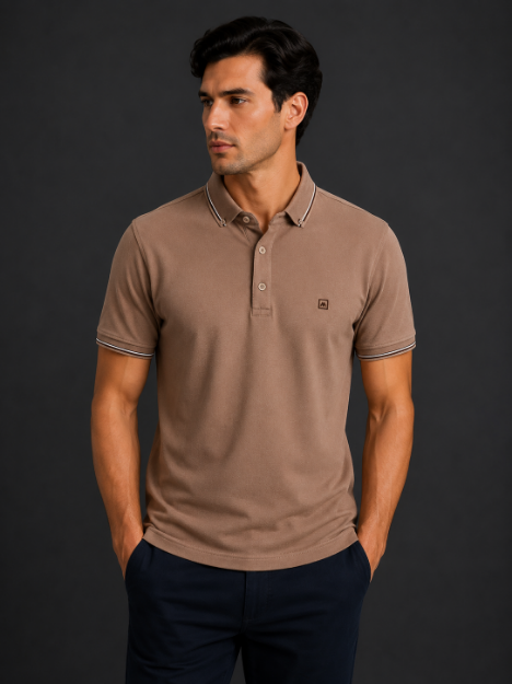 4759 Model Polo Yaka T-shirt resmi