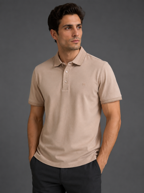 4814 Model Polo Yaka T-shirt resmi