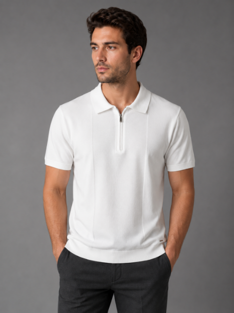 848 Model Polo Yaka Triko T-shirt resmi