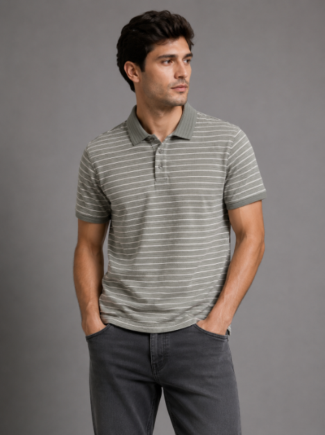 4866 Model Polo Yaka T-shirt resmi