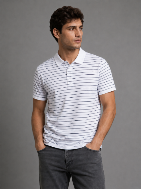 4866 Model Polo Yaka T-shirt resmi