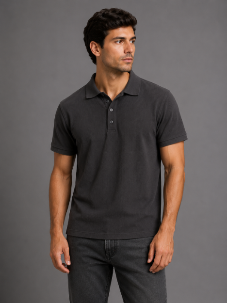 4863 Model Polo Yaka T-shirt resmi
