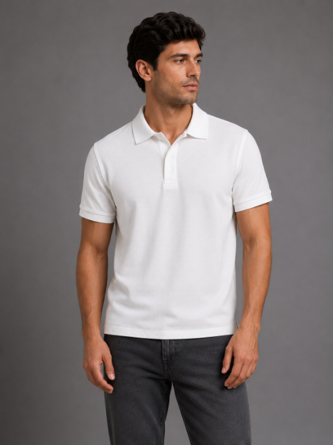 4863 Model Polo Yaka T-shirt resmi