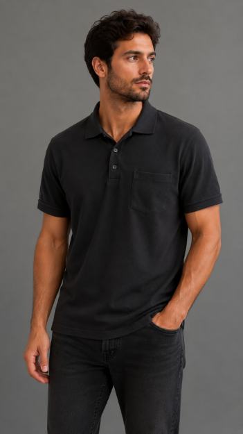 4868 Model Polo Yaka Cepli T-shirt resmi