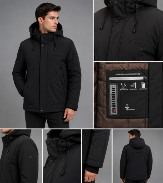 10800 / Siyah Outdoor Mont resmi