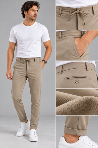 723 / Bej Jogger Pantolon resmi