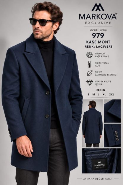 979 Kaşe Palto resmi